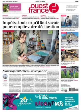 Cover of Ouest France (Orne)