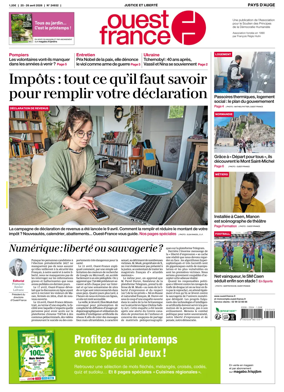 Cover of Ouest France (Pays d'Auge)