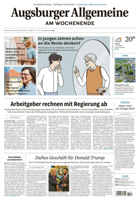 Cover of Augsburger Allgemeine (Land Nord)