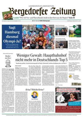 Cover of Bergedorfer Zeitung