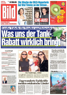 Cover of BILD Hamburg
