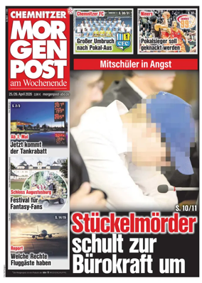 Cover of Chemnitzer Morgenpost