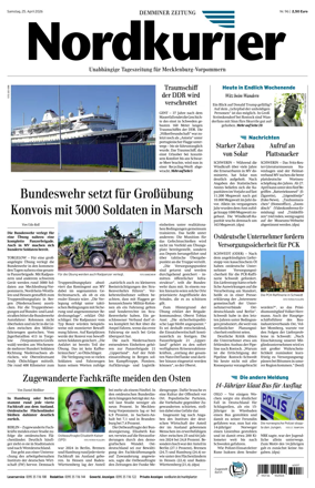Cover of Demminer Zeitung