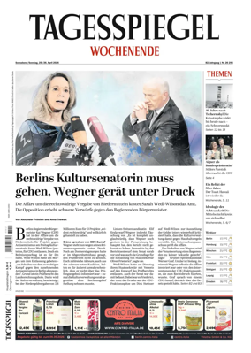 Cover of Der Tagesspiegel