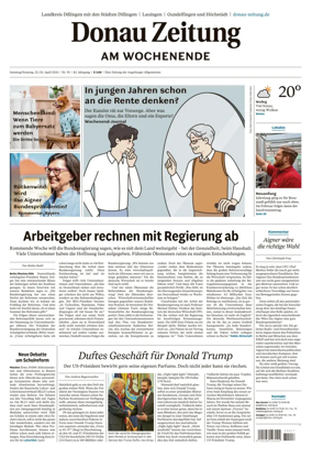 Cover of Donau Zeitung
