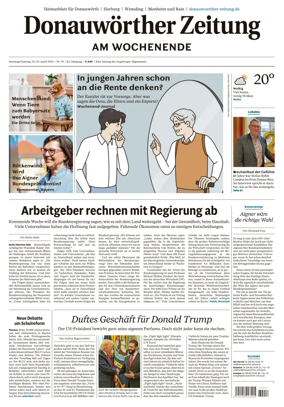Cover of Donauwoerther Zeitung