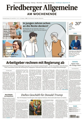 Cover of Friedberger Allgemeine