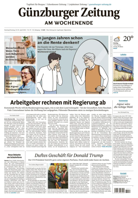 Cover of Guenzburger Zeitung