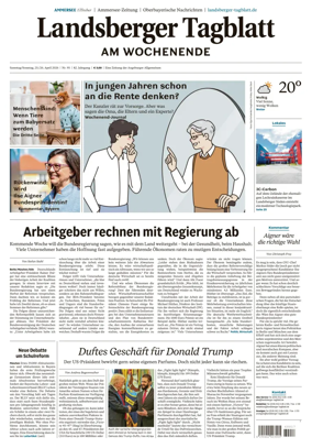 Cover of Landsberger Tagblatt