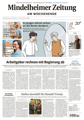 Cover of Mindelheimer Zeitung