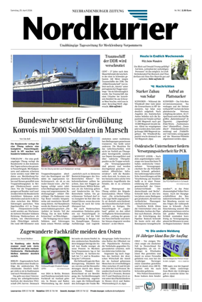 Cover of Neubrandenburger Zeitung