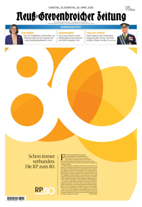Cover of Neuss-Grevenbroicher Zeitung Neuss