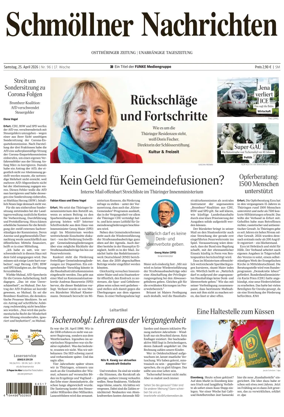 Cover of Ostthuringer Zeitung (Schmolln)