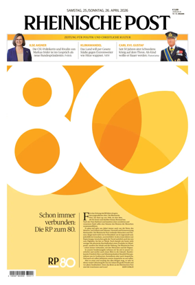 Cover of Rheinische Post - Wesel/Dinslaken