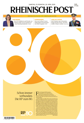 Cover of Rheinische Post
