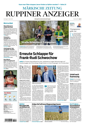 Cover of Ruppiner Anzeiger
