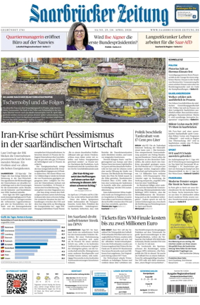 Cover of Saarbruecker Zeitung