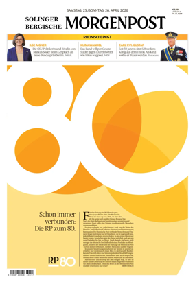 Cover of Solinger Bergische Morgenpost/Remscheid