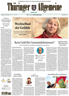 Cover of Thuringer Allgemeine (Nordhausen)