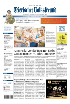 Cover of Trierischer Volksfreund