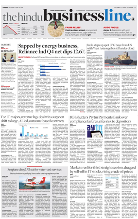 Cover of BusinessLine (Chennai)