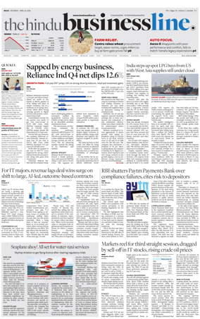 Cover of BusinessLine (Delhi)