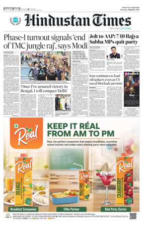 Cover of Hindustan Times Uttarakhand