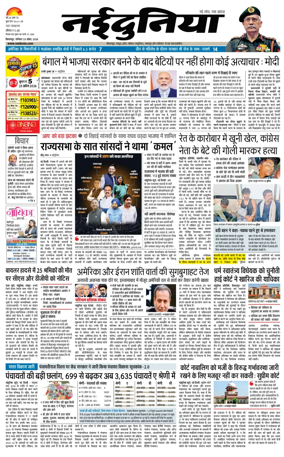 Cover of Nai Dunia - Bilaspur