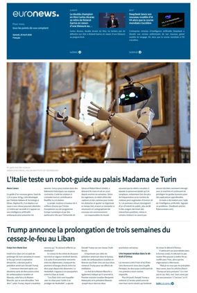 Cover of EuroNews (French Edition)