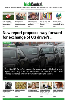 Cover of Irish Central