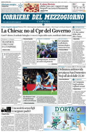 Cover of Corriere del Mezzogiorno (Campania)