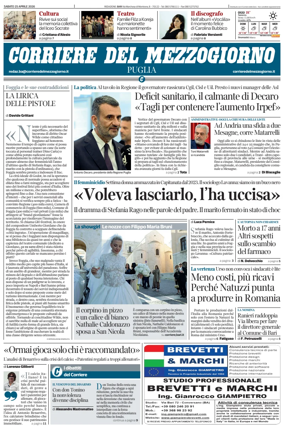 Cover of Corriere del Mezzogiorno (Puglia)