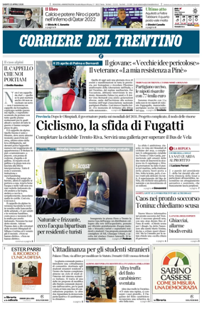 Cover of Corriere del Trentino