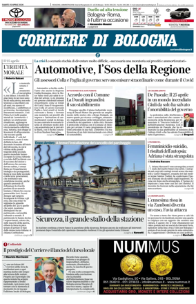 Cover of Corriere di Bologna