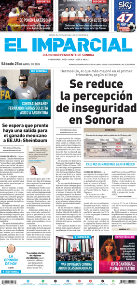 Cover of El Imparcial