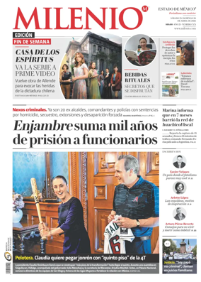 Cover of Milenio Edo de Mexico