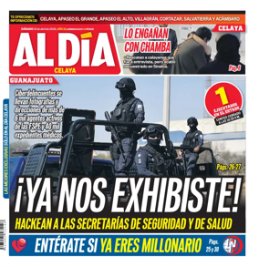 Cover of Periodico Al Dia (Celaya)