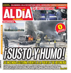 Cover of Periodico Al Dia (Salamanca)