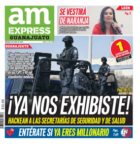 Cover of Periodico AM Express (Guanajuato)