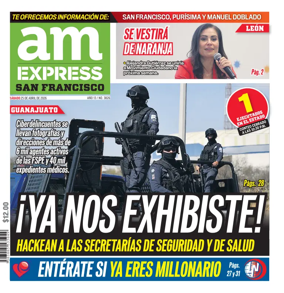 Cover of Periodico AM Express (San Francisco del Ricon)