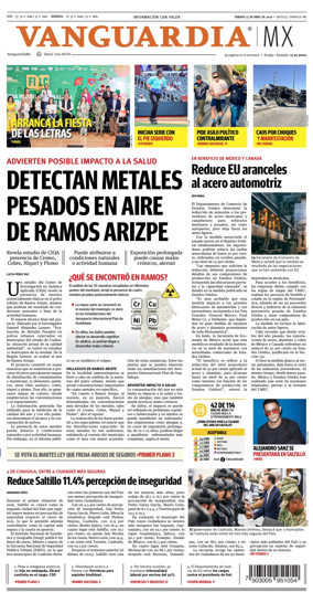 Cover of Vanguardia