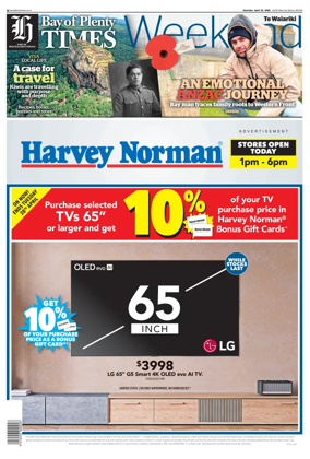 Cover of Bay of Plenty Times