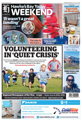 Cover of Hawke's Bay Today