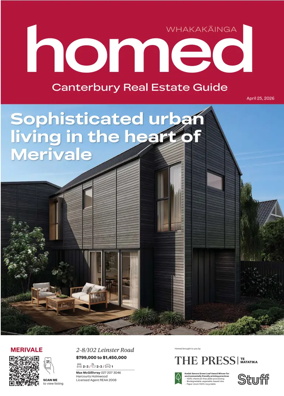 Cover of Homed Canterbury Region