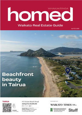Cover of Homed Waikato Region