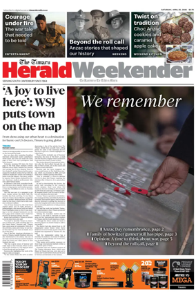 Cover of The Timaru Herald