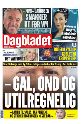 Cover of Dagbladet