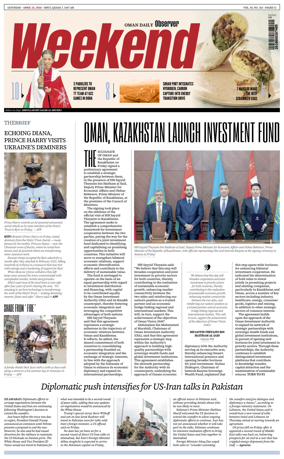 Cover of Oman Daily Observer