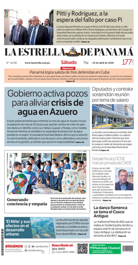 Cover of La Estrella de Panama