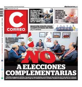 Cover of Diario Correo